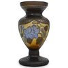 Emile Galle Style Cameo Glass Vase