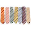 (7 Pcs) Hermes Silk Striped Necktie Group