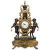 Italian Imperial Style Mantel Clock