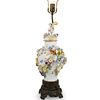 Meissen Porcelain Floral Lamp