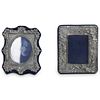 Pair Of "NLS" Sterling Picture Frames