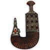 Antique Oriental Jimbya Jeweled Dagger