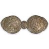 Antique Islamic Ottoman Engraved Brass Belt Buckle