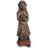 Burmese Clay Votive Idol Figurine