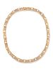 BVLGARI, YELLOW GOLD, DIAMOND AND CULTURED PEARL NECKLACE