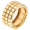 RING IN 18K YELLOW GOLD, CHOPARD, ICE CUBE COLLECTION Weight: 19.0 g. Size: 9 ½