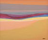 Large Robert Kiley Abstract/Landscape Painting
