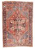 Antique Persian Heriz, 6’8" 9’10”