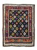 Antique Turkish Wool Rug, 4'6" x 6’2”