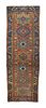 Antique Persian Karajeh Long Rug, 3’1" x 8’11”