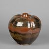 Takeichi Kawai, Stoneware Melon Pot, 1978