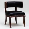 Regency Carved Mahogany Klismos Chair