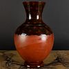 Wedgwood Tortoiseshell Glazed Pottery Baluster Vase