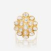 A diamond and eighteen karat gold ring, Oscar Heyman & Bros