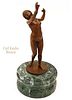 Indian Dancer, Carl Kauba (1865 - 1922) Bronze Figurine