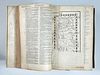 Bible in Latin, printed by Claude de Huchin, Lyon [circa 1566], 8vo, 5 folding maps or plans, 4 fold