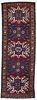 Antique Persian Heriz Long Rug , 3'8" x 10'5"