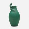 Anna Marie Valentien for Rookwood Pottery, Modeled Mat vase