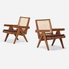 Pierre Jeanneret, Lounge chairs from the Punjab Engineering College, Chandigarh, pair