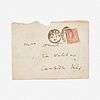 [Literature] Wilde, Oscar Autograph Envelope