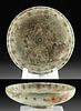 Achaemenid Persian Stone Dish w/ Circular Incisions
