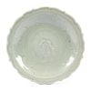 CHINESE CELADON GLAZED FLORAL LOW BOWL