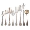 Collection of Sterling Rose Patterned Flatware