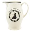 1800 Jacob Perkins George Washington Funeral Urn Medal Liverpool Pottery Pitcher