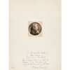 William A. Washington Engraving by Saint-Memin from the Original Engraved Plate specially made by Tiffany & Co.