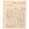 1798 Quazi War Excellent Content Letter Capture of a French Privateer and More