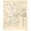 Rare 1753 First Printing Map - A MAP OF PHILADELPHIA... by N. Scull & G. Heap