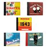 Lote de 5 álbumes de vinilos. Consta de: Songs By Sinatra. Columbia records. Paul Weston and his Orchestra. Otros.