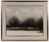 Jacques Deperthes (French, b.1936) 'Le Bois de Boulogne' Oil on Canvas