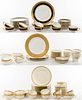 Gold Rimmed China Service Assortment