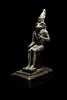 An Egyptian Bronze Khnum
Height 8 1/2 inches.