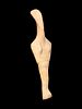 A Cycladic Marble Reclining Female Figure
Height 10 1/2 inches.