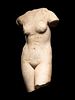 A Roman Marble Torso of Venus
Height 5 1/2 inches. 