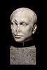 A Roman Marble Portrait Head of a Man
Height 7 inches. 
