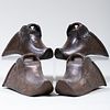 Two Pairs of Continental Bronze Stirrups