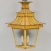 TÃ´le Peinte Four-Light Pagoda Lantern