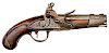 Model 1770 Marchussee Police Single-Shot Flintlock Pistol, Maubeuge 