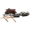 Lionel Diesel Chassis, 6017 Caboose, Tell Tail Track Trips