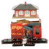 O Gauge Marx Whistling Station and switch and accessory controllers