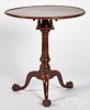 Pennsylvania Chippendale mahogany candlestand