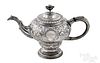 Scottish silver teapot, ca. 1780