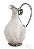 Danish modern style sterling silver pitcher