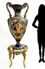 19th C. Monumental Royal Vienna Style Vase