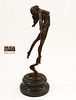 Lady Fly, Original MILO Bronze Sculpture
