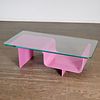 Nick Dine, custom pink coffee table