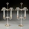 Chic pair Empire style bouillotte lamps